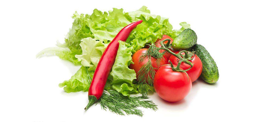 Ingredientes alimentares para frutas e legumes